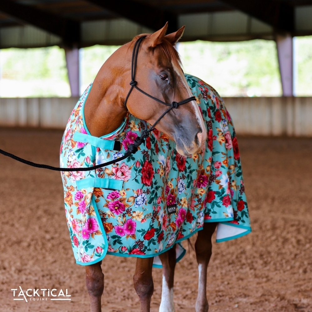 Floral Horse Blanket - Multicolor